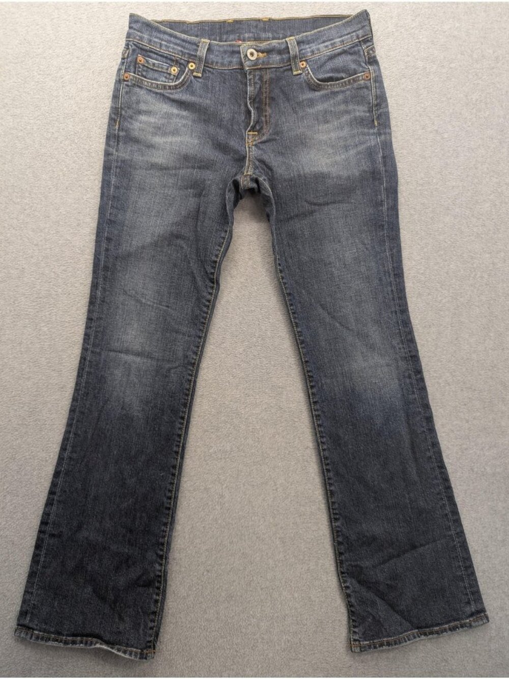 Vintage Lucky Brand Sundown Bootcut Jeans Womens 6 Blue Low Rise Stretch USA